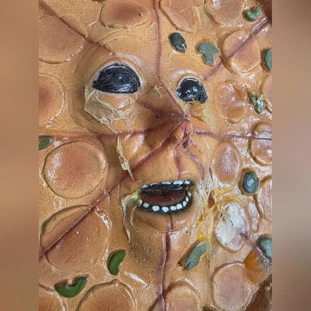 House IV 4 The Repossession 1992(?) The Pizza Man Pizza Face Set Of 2 Rare 12'